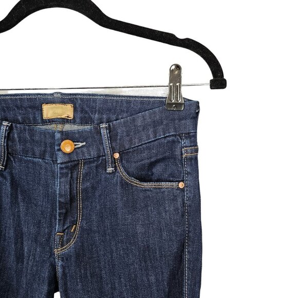 Mother Teaming Up High Waisted Looker Denim Jeans - Picture 4 of 13